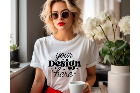 Bella Canvas Valentines Day Mockup 33: Graphics & Product Mockups