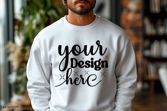 Gildan 18000 Christmas Men Mockup 146: Graphics & Product Mockups