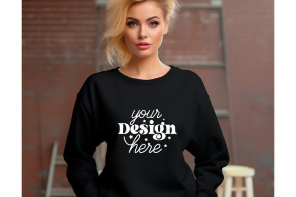 Gildan 18000 Women Mockup 101: Essential Graphics