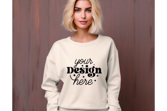 Gildan 18000 Women Mockup 49: Essential Graphics