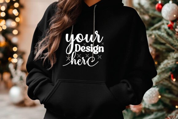 Gildan 18500 Hoodie Mockup 15: Graphics & Product Mockups
