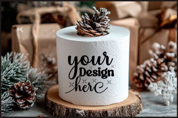Review: Christmas Toilet Roll Mockup 48 for Holiday Embroidery
